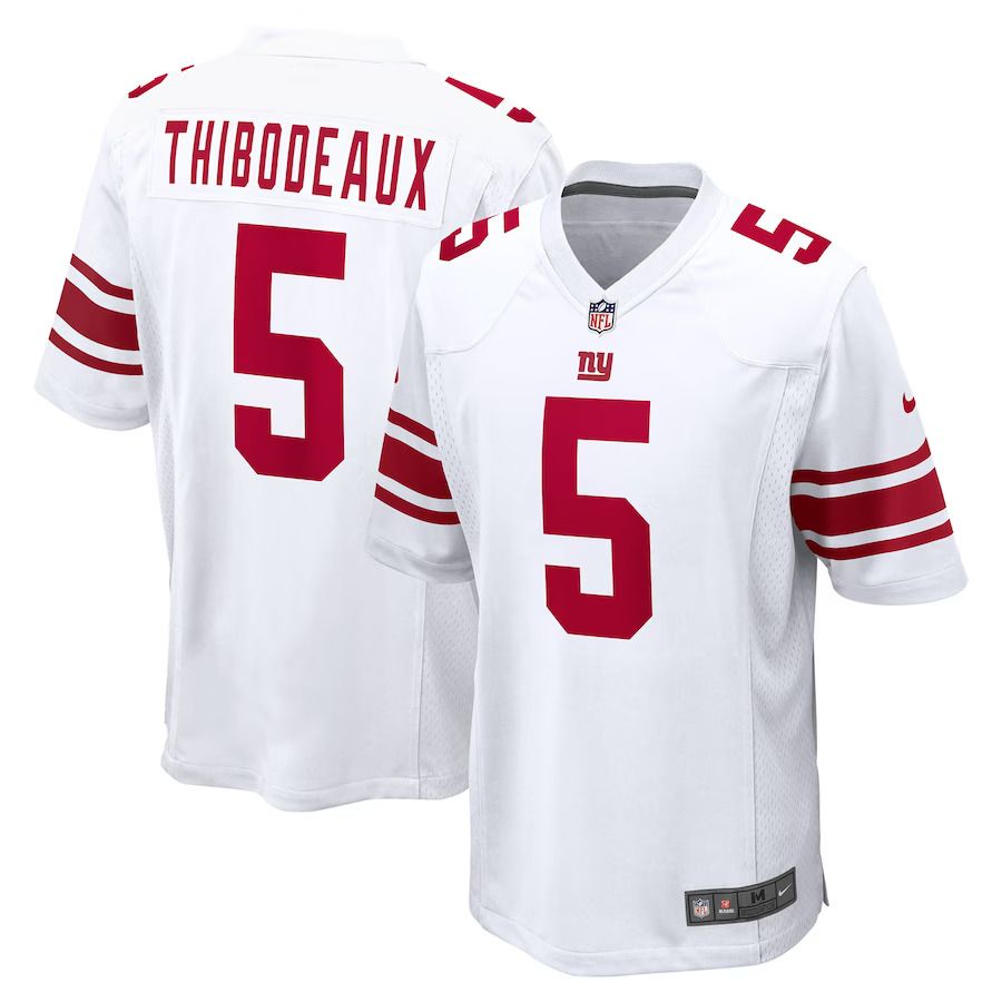 Men New York Giants #5 Kayvon Thibodeaux Nike White Player Game NFL Jersey->new york giants->NFL Jersey